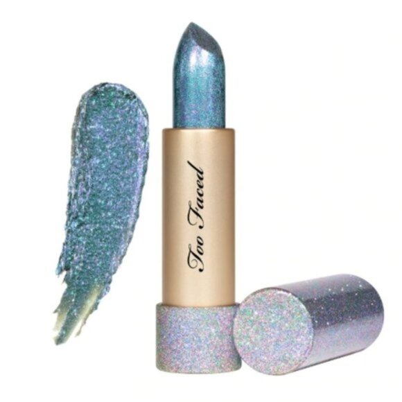 Too Faced Throwback METALLIC SPARKLE Lipstick - bionic - Picture 2 of 8